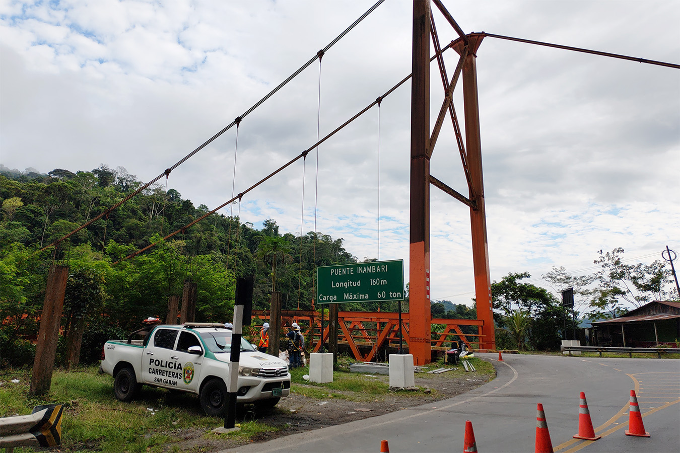 Ensayos No Destructivos y Destructivos en Concreto y Acero – Puentes Inambari, Tahuamanu y Yaverija (Madre de Dios, Perú)