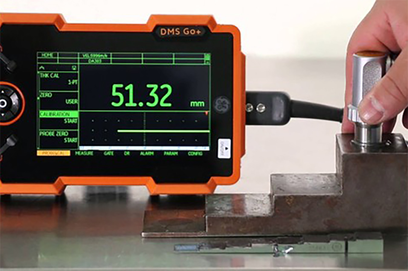 Ultrasonido – medición de espesores