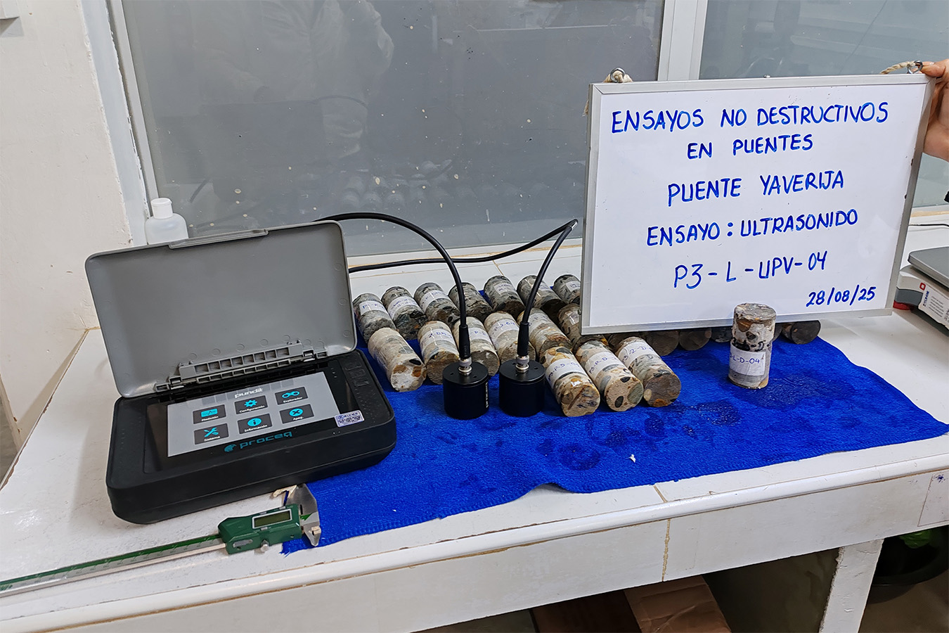 Ensayos No Destructivos y Destructivos en Concreto y Acero – Puentes Inambari, Tahuamanu y Yaverija (Madre de Dios, Perú)