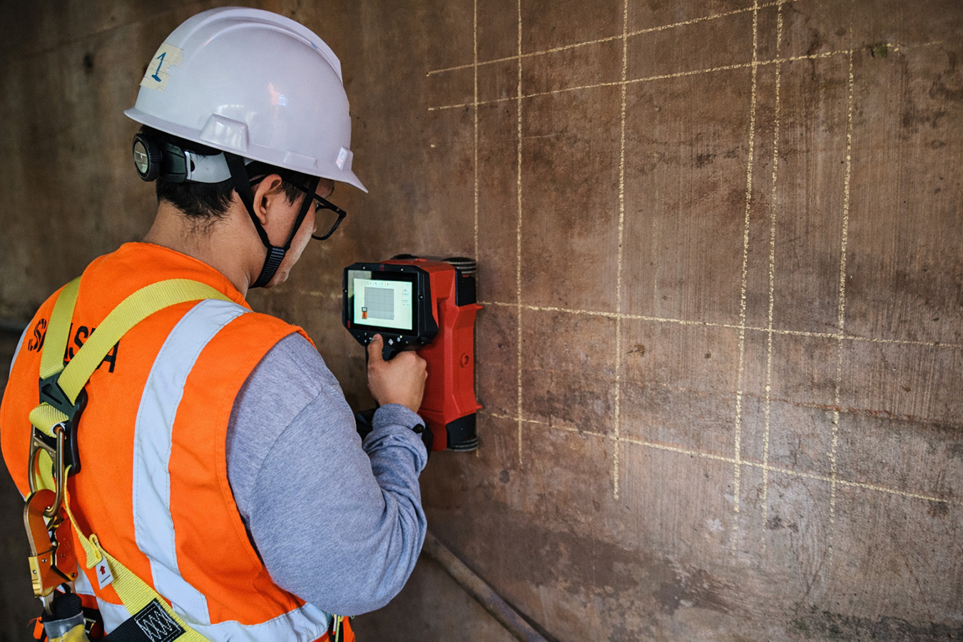 Escáner en estructuras de concreto