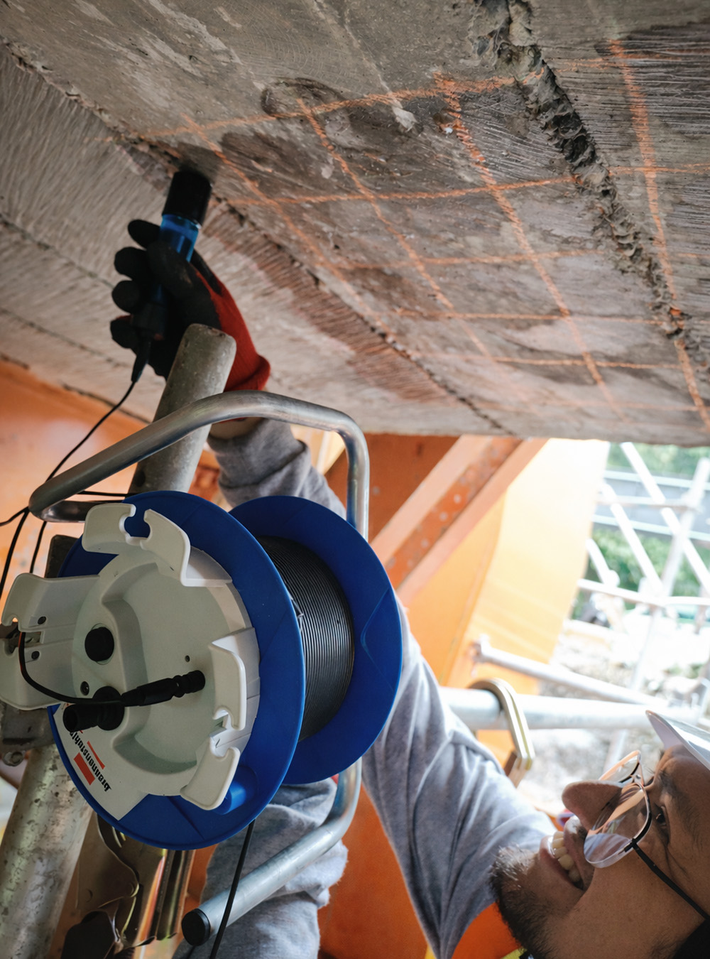 Potencial de media celda – corrosión en refuerzo