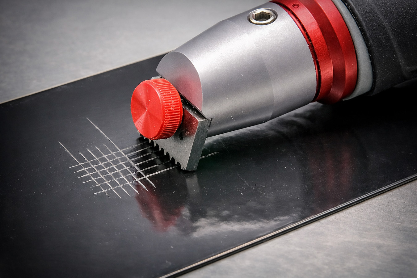 Adherencia de pintura en metal