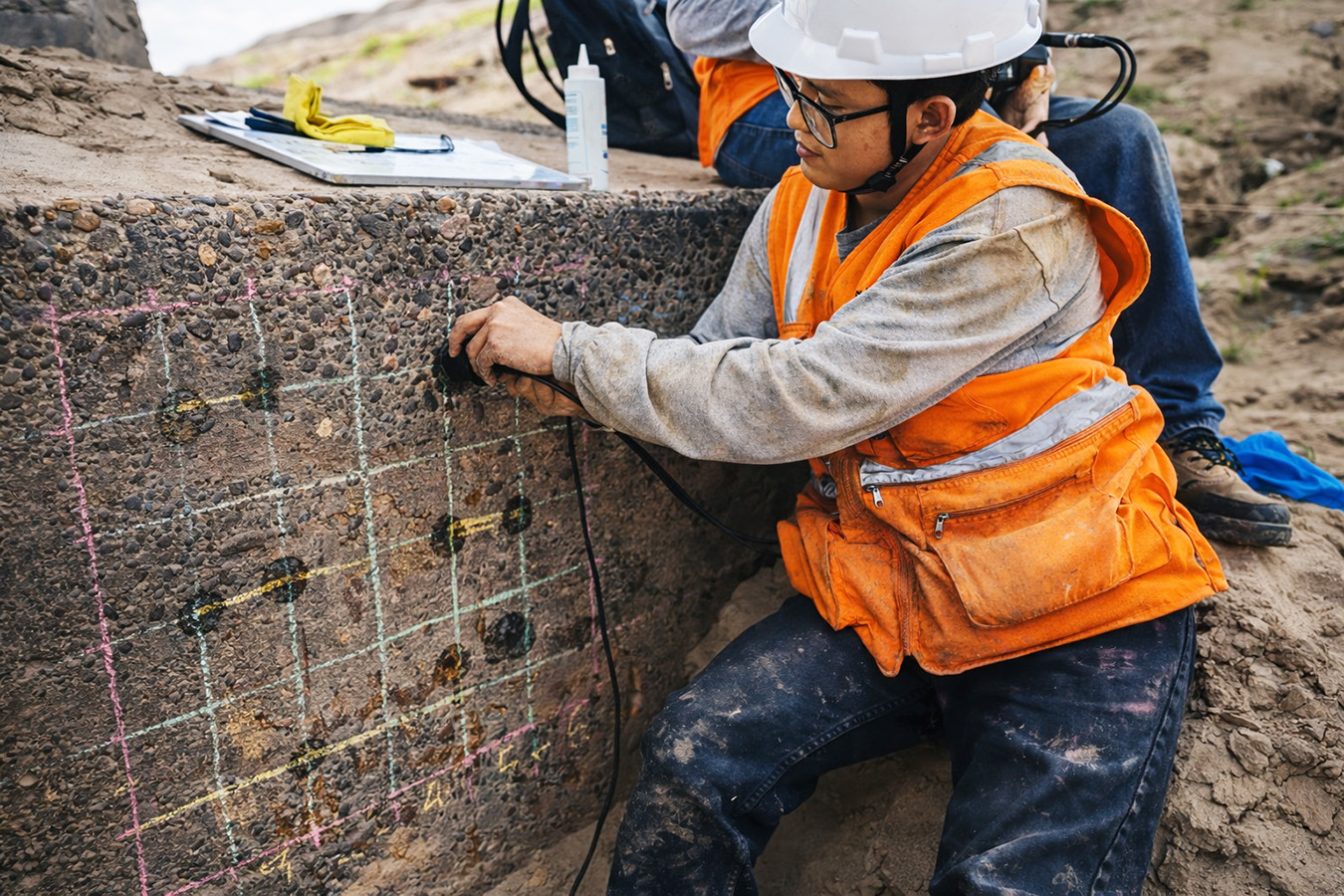 Calidad de concreto – ultrasonido pulso