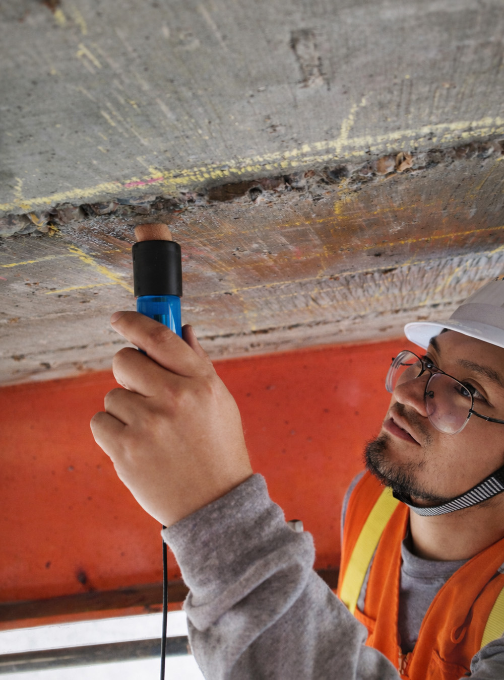 Potencial de media celda – corrosión en refuerzo