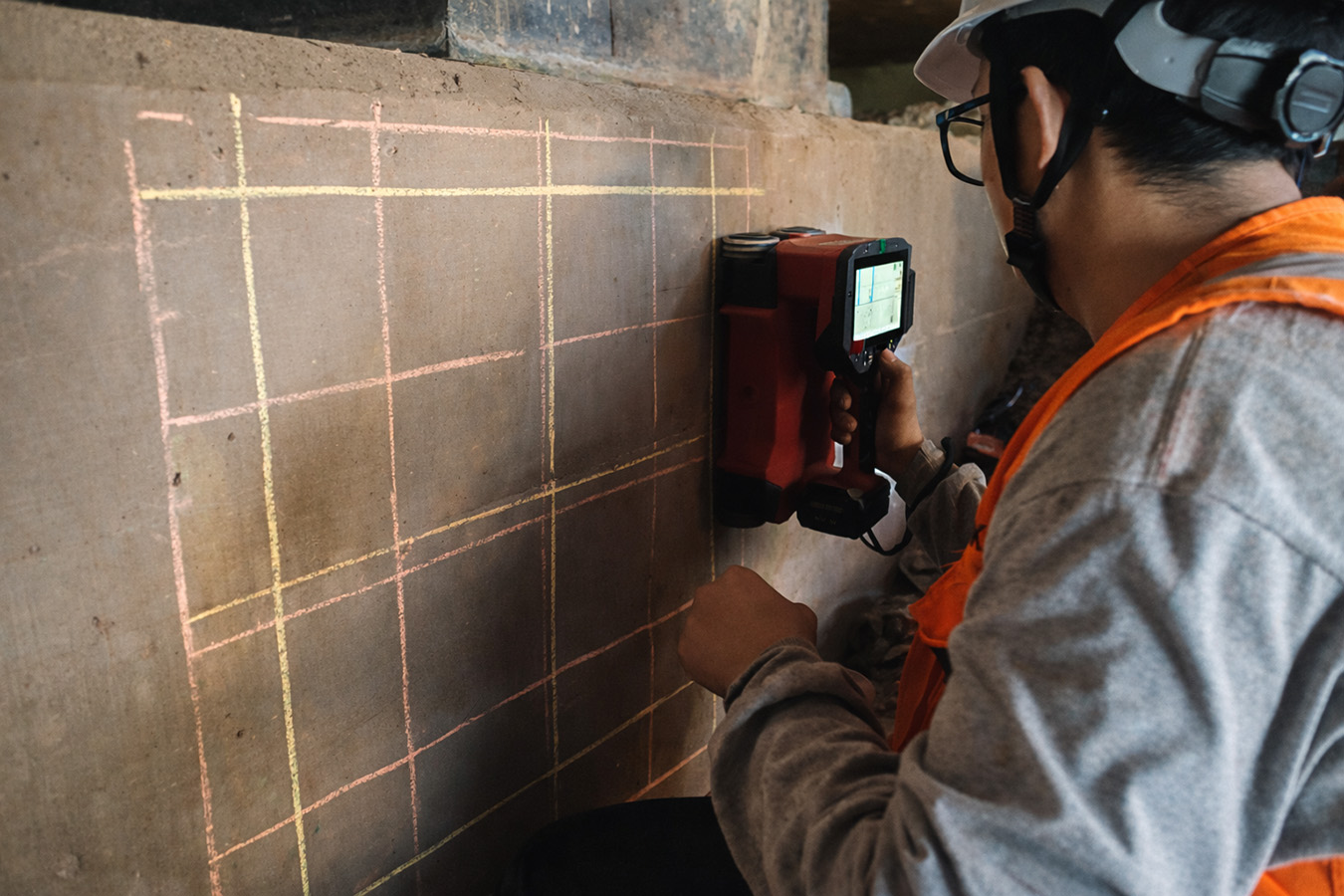 Escáner en estructuras de concreto