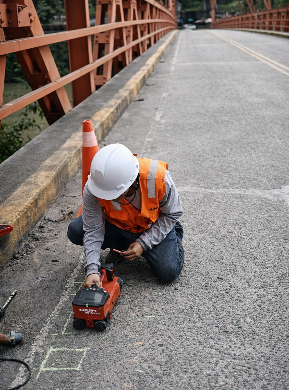 Escáner en estructuras de concreto